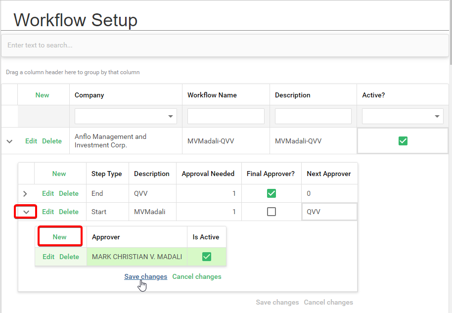 Applicant Assessment Tab